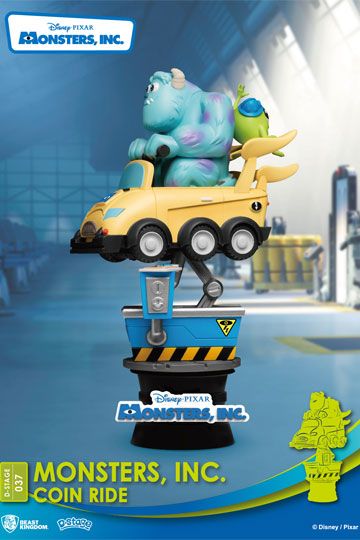 Beast Kingdom Disney Coin Ride Series D-Stage PVC Diorama Monsters Inc. 16 cm Beast Kingdom Disney Coin Ride Series D-Stage PVC Diorama Monsters Inc. 16 cm