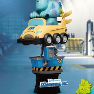 Beast Kingdom Disney Coin Ride Series D-Stage PVC Diorama Monsters Inc. 16 cm