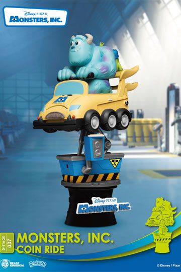 Beast Kingdom Disney Coin Ride Series D-Stage PVC Diorama Monsters Inc. 16 cm Beast Kingdom Disney Coin Ride Series D-Stage PVC Diorama Monsters Inc. 16 cm