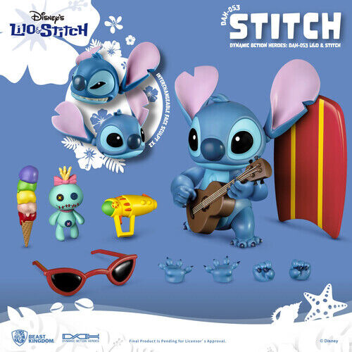 Beast Kingdom Disney Lilo & Stitch: Stitch 1:9 Scale Dynamic 8ction Heroes Action Figure Beast Kingdom Disney Lilo & Stitch: Stitch 1:9 Scale Dynamic 8ction Heroes Action Figure