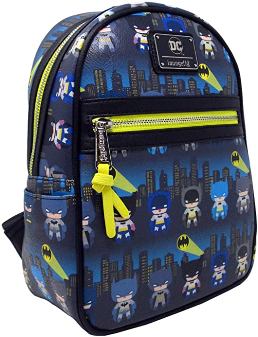 Loungefly Batman 80th Anniversary Chibi Mini Backpack - DCCBK0020 Loungefly Batman 80th Anniversary Chibi Mini Backpack - DCCBK0020