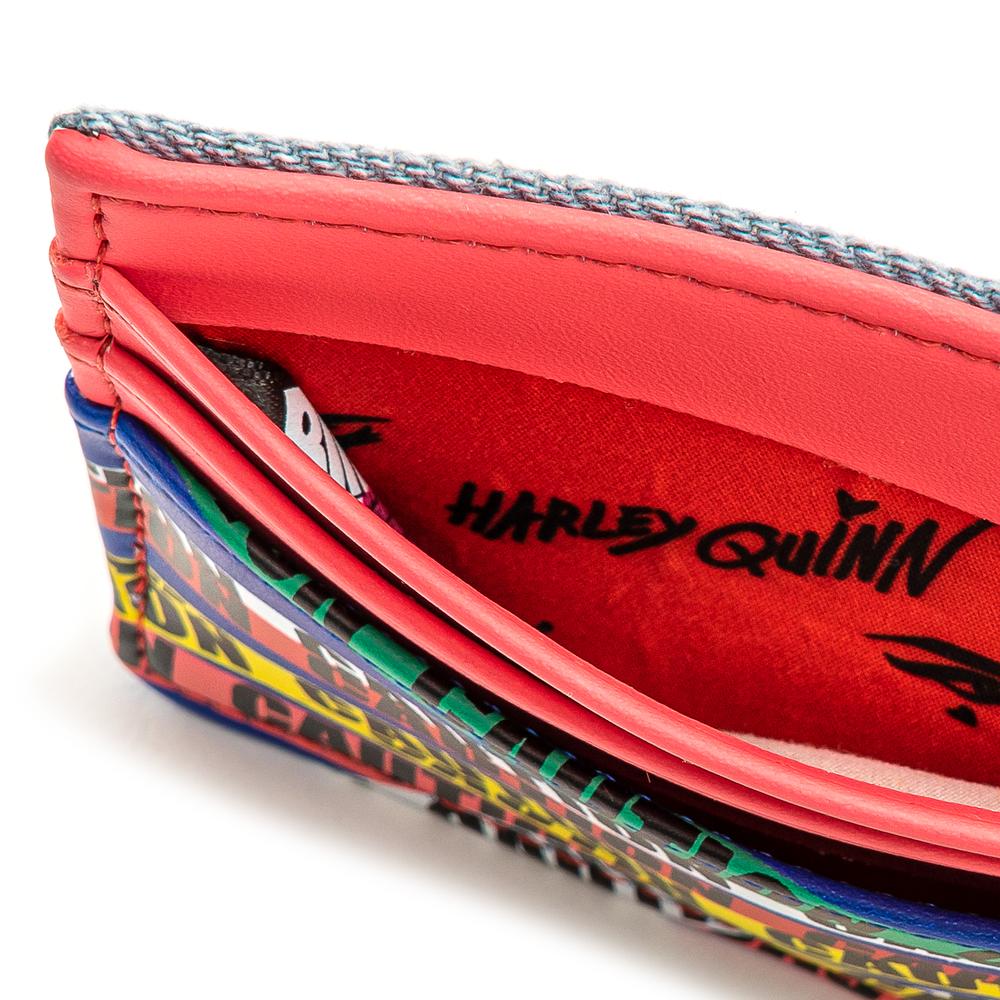 Loungefly Birds of Prey Harley Fringe Cardholder Loungefly Birds of Prey Harley Fringe Cardholder