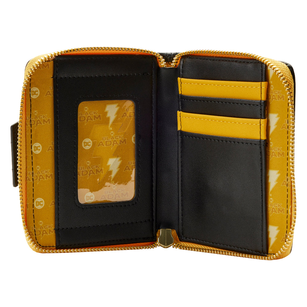 Loungefly DC Comics: Black Adam Light Up Cosplay Zip Around Wallet Loungefly DC Comics: Black Adam Light Up Cosplay Zip Around Wallet