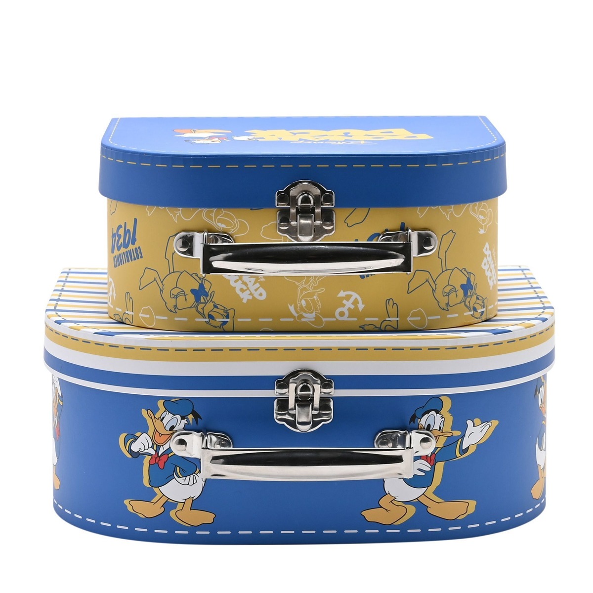 Disney Donald Duck Set of 2 Storage Boxes Disney Donald Duck Set of 2 Storage Boxes