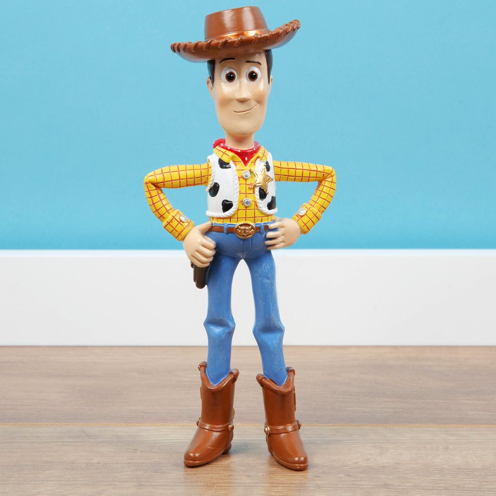 Disney Pixar Toy Story 4 Woody Figurine and Disney Pixar Toy Story 4 Buzz Lightyear Figurine