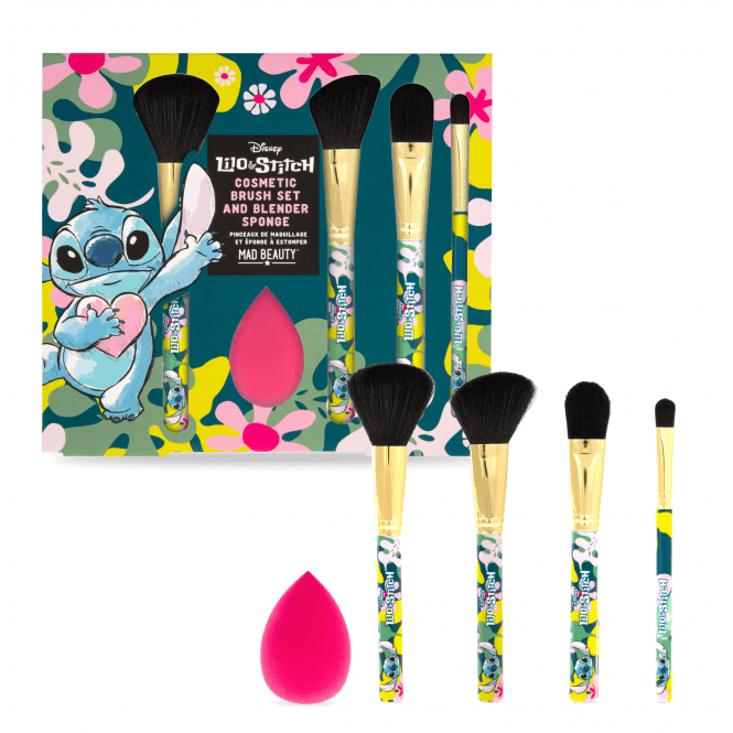 Disney Lilo & Stitch Cosmetic Brush Set Disney Lilo & Stitch Cosmetic Brush Set