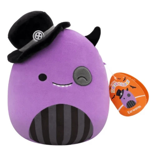 Squishmallows 7.5" Halloween Plush Earworm