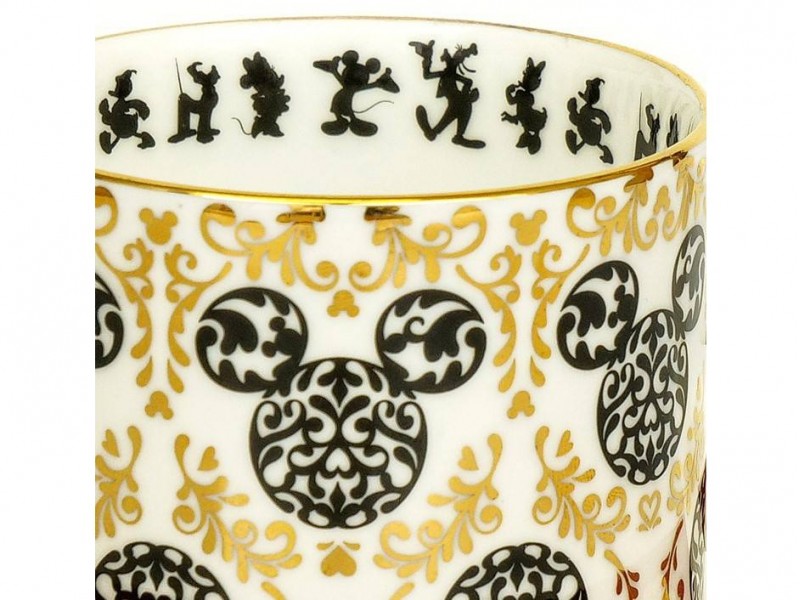 English Ladies Modern Mickey Cup & Saucer English Ladies Modern Mickey Cup & Saucer