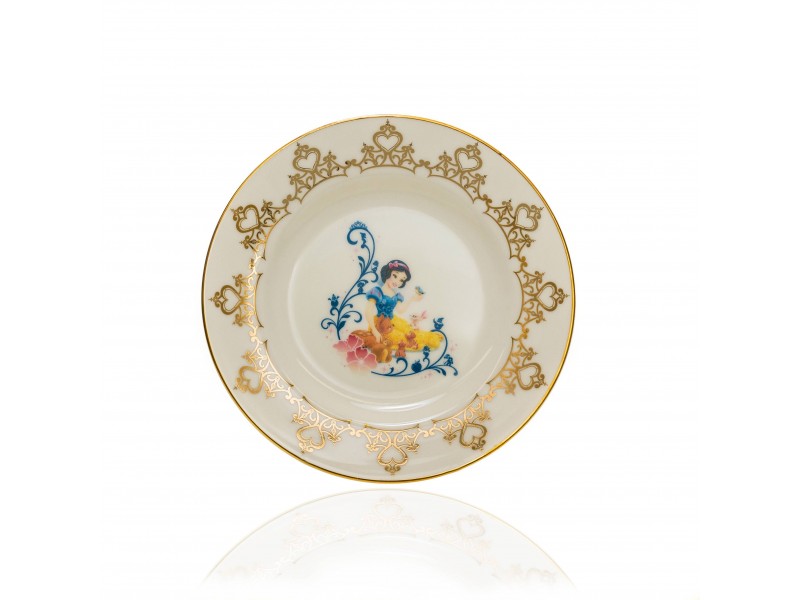 English Ladies 6" Snow White Plate English Ladies 6" Snow White Plate