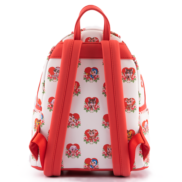 LOUNGEFLY FUNKO VILLAINOUS VALENTINES MINI BACKPACK LOUNGEFLY FUNKO VILLAINOUS VALENTINES MINI BACKPACK