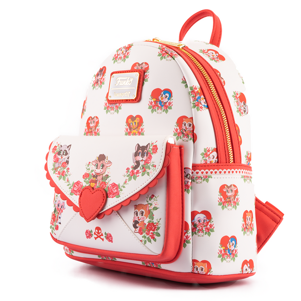 LOUNGEFLY FUNKO VILLAINOUS VALENTINES MINI BACKPACK