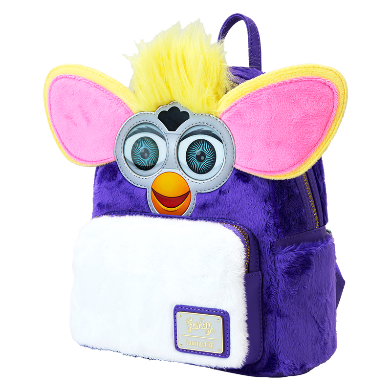 Loungefly Furby Plush Cosplay Lenticular Mini Backpack Loungefly Furby Plush Cosplay Lenticular Mini Backpack