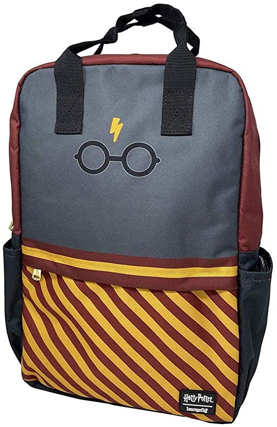Loungefly Harry Potter Bolt Glasses Square Backpack - HPBK0075 Loungefly Harry Potter Bolt Glasses Square Backpack - HPBK0075