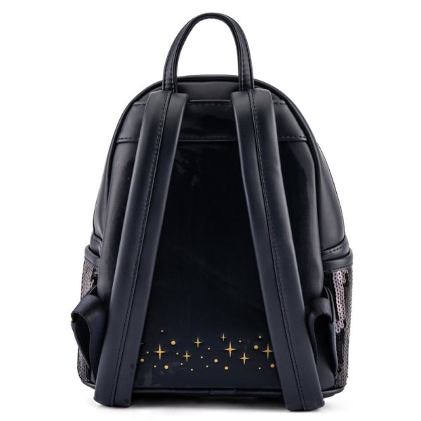 LOUNGEFLY HARRY POTTER DIAGON ALLEY SEQUIN MINI BACKPACK LOUNGEFLY HARRY POTTER DIAGON ALLEY SEQUIN MINI BACKPACK