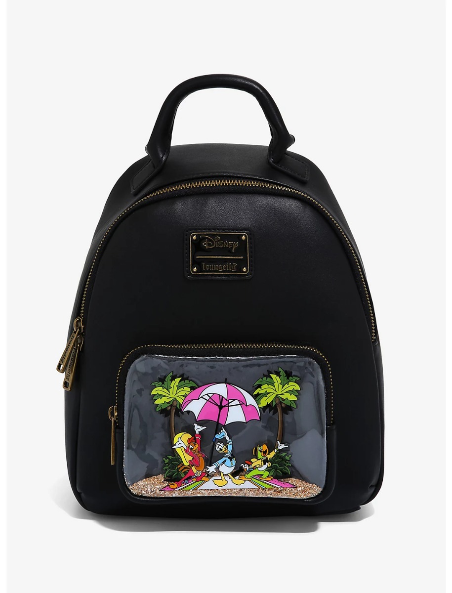 Lord Exclusive - Loungefly Disney Three Caballeros Beach Sand Mini Backpack Lord Exclusive - Loungefly Disney Three Caballeros Beach Sand Mini Backpack
