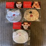 Set of 3 Face Masks - Bunny, Kitty and Puppy