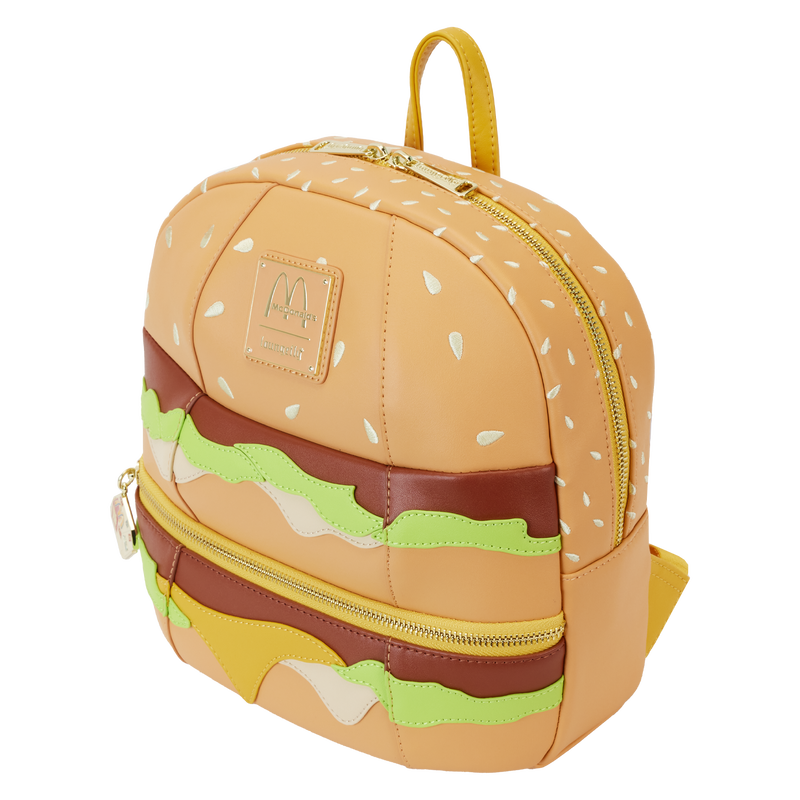 Loungefly McDonald's Big Mac Figural Mini Backpack Loungefly McDonald's Big Mac Figural Mini Backpack