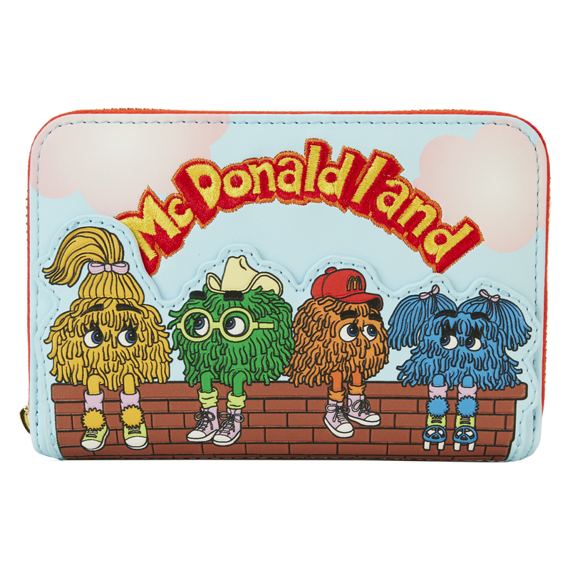 Loungefly McDonald's Vintage Fry Kids Zip Around Wallet