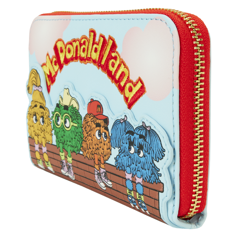Loungefly McDonald's Vintage Fry Kids Zip Around Wallet