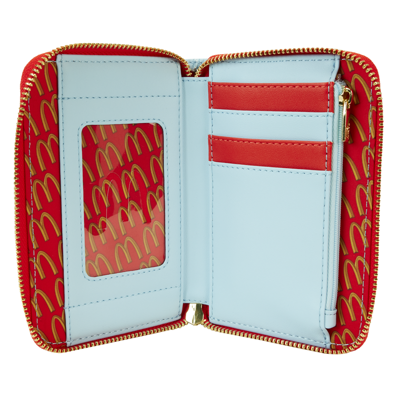 Loungefly McDonald's Vintage Fry Kids Zip Around Wallet Loungefly McDonald's Vintage Fry Kids Zip Around Wallet