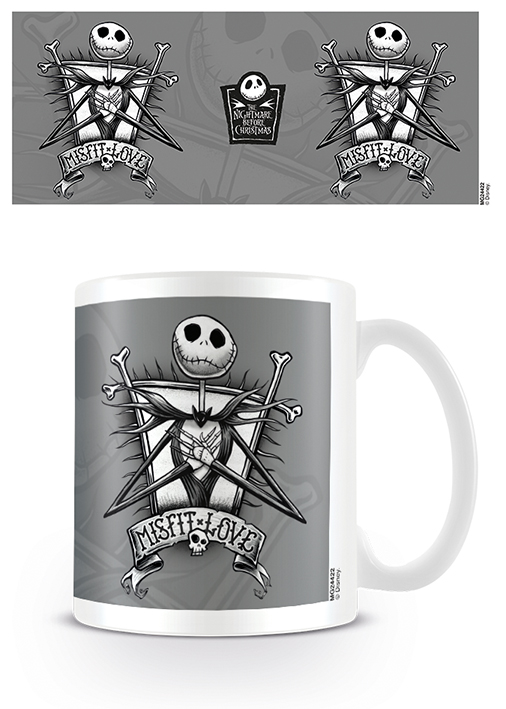 Nightmare Before Christmas (Misfit Love) Coffee Mug - MG24422 Nightmare Before Christmas (Misfit Love) Coffee Mug - MG24422