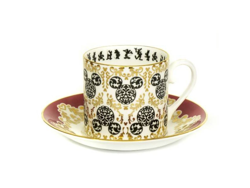 English Ladies Modern Mickey Cup & Saucer English Ladies Modern Mickey Cup & Saucer