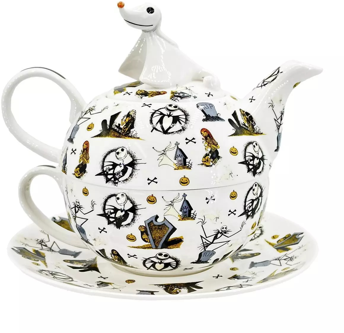 Disney English Ladies Nightmare Before Christmas Tea for One Disney English Ladies Nightmare Before Christmas Tea for One