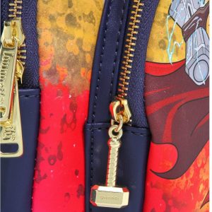 Loungefly Marvel Thor: Love and Thunder Chibi Mighty Thor and Thor Mini Backpack