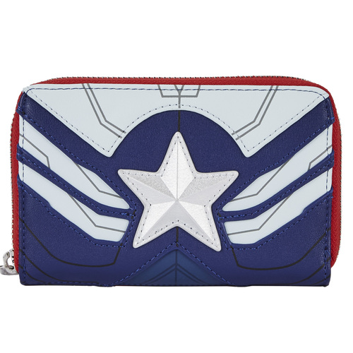 Loungefly: Marvel: Falcon Captain America Cosplay Wallet