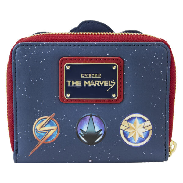 Loungefly Marvel The Marvels Group Zip Around Wallet Loungefly Marvel The Marvels Group Zip Around Wallet