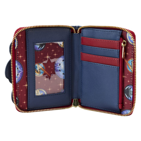 Loungefly Marvel The Marvels Group Zip Around Wallet Loungefly Marvel The Marvels Group Zip Around Wallet