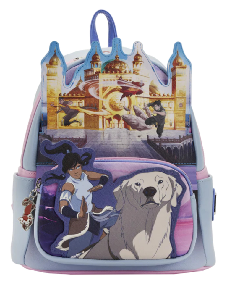 Loungefly Legend of Korra Team Korra Mini Backpack Loungefly Legend of Korra Team Korra Mini Backpack
