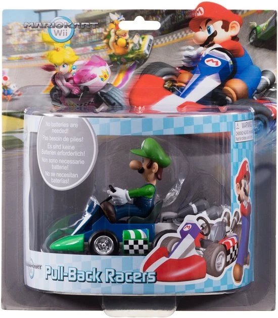 Nintendo 12cm Mario Kart Pullback Luigi Nintendo 12cm Mario Kart Pullback Luigi