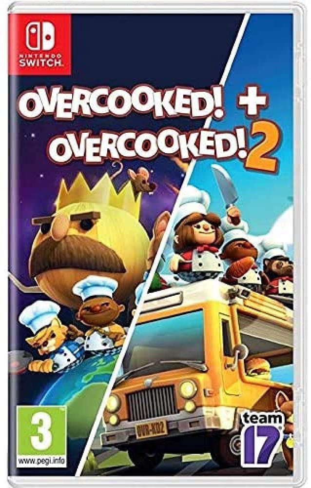 Nintendo Switch Overcooked + Overcooked 2