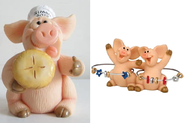 Set of 2 Piggins - Just the Two of Us and Simon Says Set of 2 Piggins - Just the Two of Us and Simon Says
