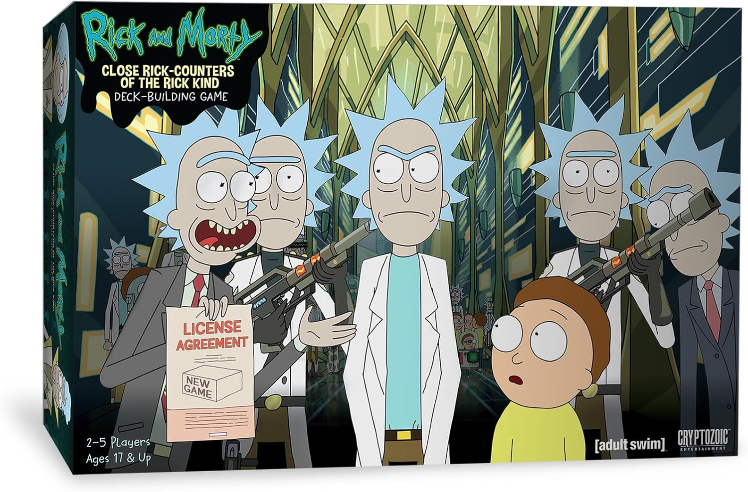 Rick And Morty Deck Building Game