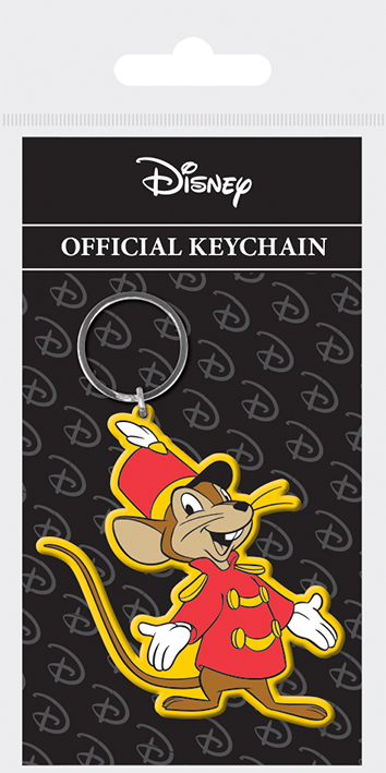Dumbo (Timothy Q Mouse) Rubber Keychain - RK38844C Dumbo (Timothy Q Mouse) Rubber Keychain - RK38844C