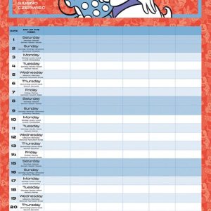 Mickey Minnie and Friends 2024 Family Planner