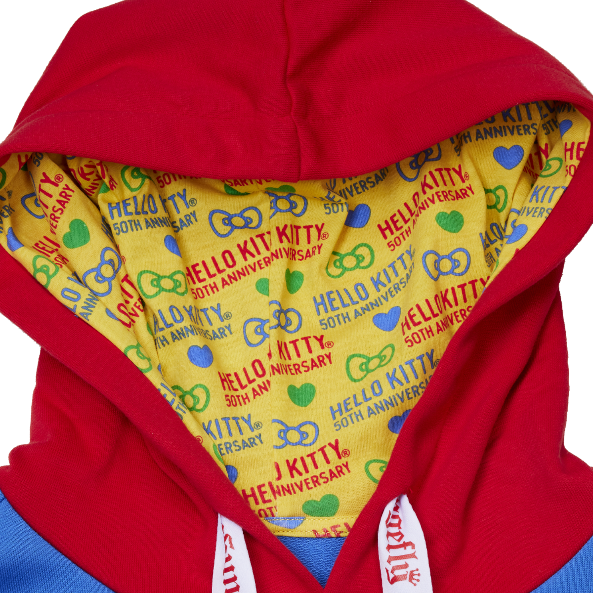 Hello Kitty 50th Anniversary Sanrio Loungefly Unisex Hoodie Hello Kitty 50th Anniversary Sanrio Loungefly Unisex Hoodie
