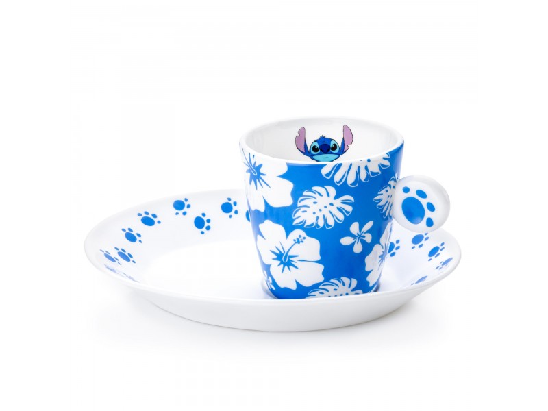 English Ladies Espresso Cup and Saucer Stitch English Ladies Espresso Cup and Saucer Stitch