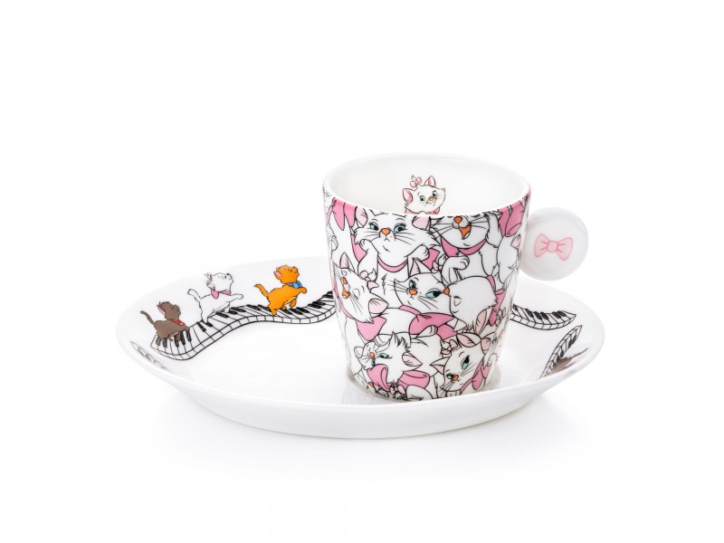 English Ladies Aristocrats Espresso Cup and Saucer English Ladies Aristocrats Espresso Cup and Saucer