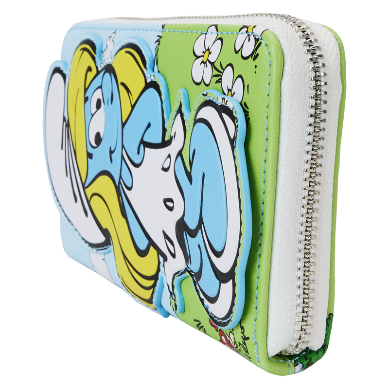 Loungefly The Smurfs™ Smurfette™ Cosplay Zip Around Wallet Loungefly The Smurfs™ Smurfette™ Cosplay Zip Around Wallet