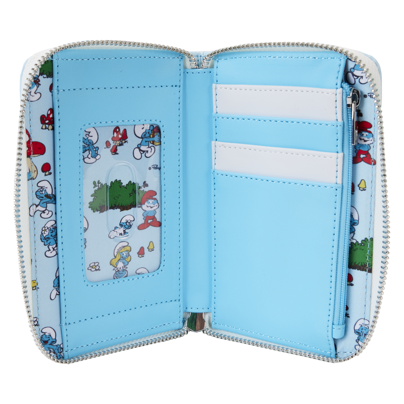 Loungefly The Smurfs™ Smurfette™ Cosplay Zip Around Wallet Loungefly The Smurfs™ Smurfette™ Cosplay Zip Around Wallet