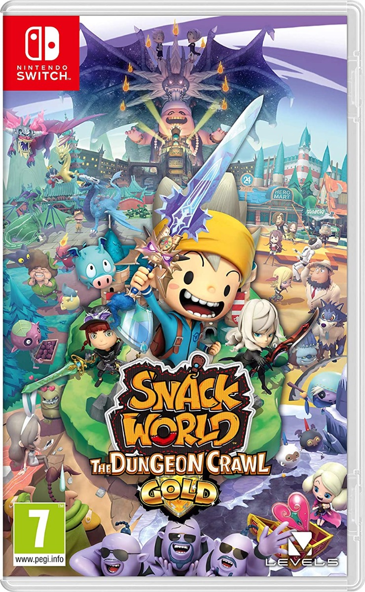Nintendo Switch Snack World The Dungeon Crawl Gold Nintendo Switch Snack World The Dungeon Crawl Gold
