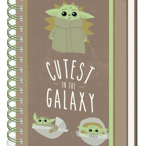 Star Wars The Mandalorian (Cutest In The Galaxy) A5 Wiro Notebook - SR73255