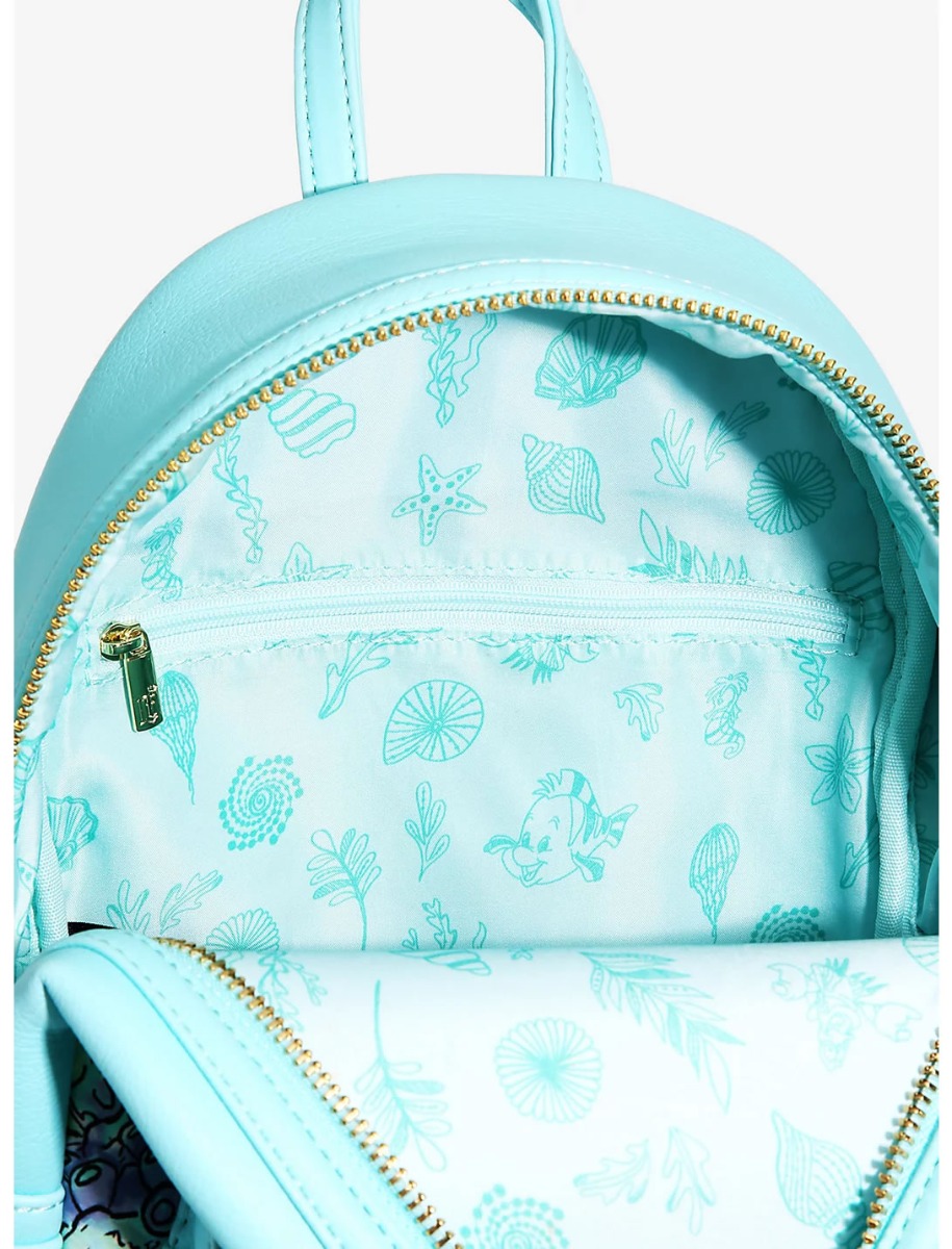 Loungefly Disney The Little Mermaid Kiss the Girl Mini Backpack - BoxLunch Exclusive Loungefly Disney The Little Mermaid Kiss the Girl Mini Backpack - BoxLunch Exclusive