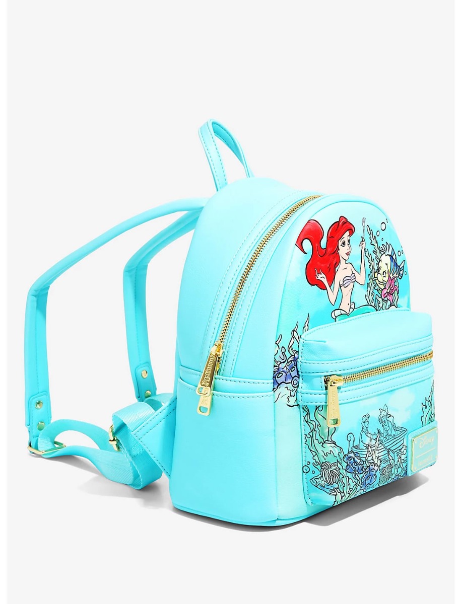 Loungefly Disney The Little Mermaid Kiss the Girl Mini Backpack - BoxLunch Exclusive Loungefly Disney The Little Mermaid Kiss the Girl Mini Backpack - BoxLunch Exclusive