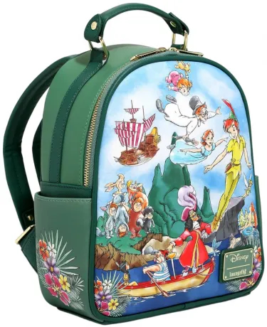 Loungefly Disney Peter Pan Portrait Mini Backpack Loungefly Disney Peter Pan Portrait Mini Backpack