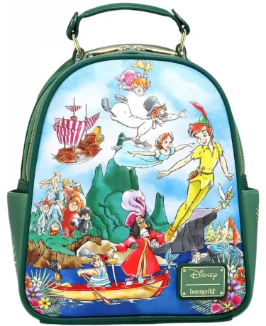 Loungefly Disney Peter Pan Portrait Mini Backpack Loungefly Disney Peter Pan Portrait Mini Backpack