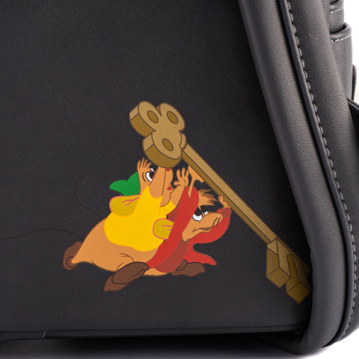 LOUNGEFLY DISNEY VILLAINS SCENE EVIL STEPMOTHER AND STEP SISTERS MINI BACKPACK LOUNGEFLY DISNEY VILLAINS SCENE EVIL STEPMOTHER AND STEP SISTERS MINI BACKPACK